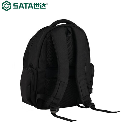 SATA large-capacity household thickened lining wear-resistant and waterproof polyester cloth tool backpack tool backpack 95198