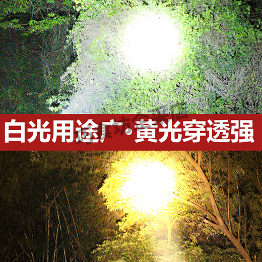 光明大将P90强光头灯充电超亮头戴式照明灯手电筒远射 户外矿 9923白光版-18650