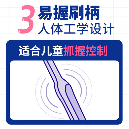 Lion DENT Dental Grade Mundpflege Kinder weiches feines Haar kleiner Kopf ultradünne Zahnbürste 3-5 Jahre alt 2 Stück zufällige Farbe