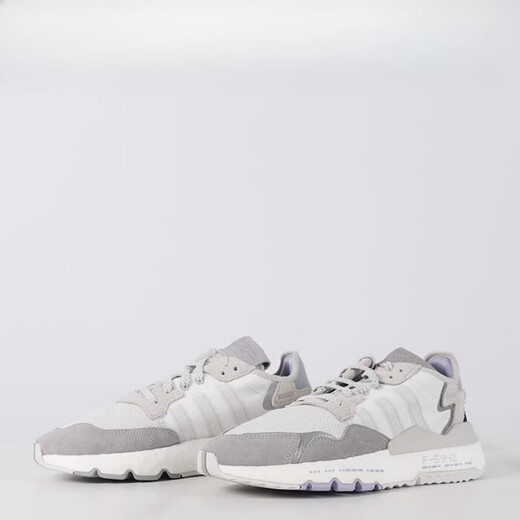 阿迪达斯 （adidas）三叶草NITEJOGGERW女子复古休闲跑步鞋FV3881H03251 H03250 36