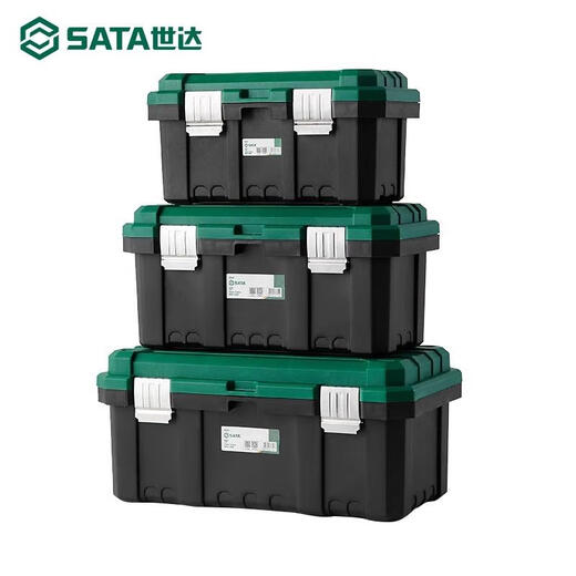 Star Tool Box Home Small Storage Box Hardware Tool Storage Box Home Electrician Box Plastic Storage Box Tool Plastic Box Tool Box 12 Inches (With Trust Tray)/05315