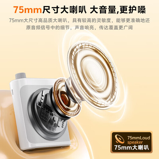 Kevo Super Large Volume Little Bee Amplifier Teacher's Special Wireless Lavalier Teaching Lecture Microphone Tour Guide Explains Outdoor Portable Megaphone Bluetooth Speaker