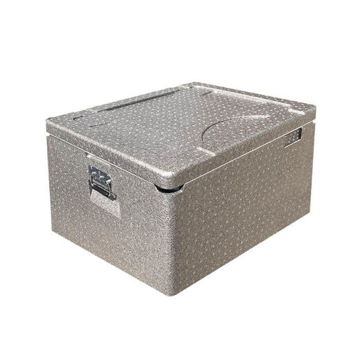 Sulekang epp food-grade take-out insulated foam box extra-large commercial fast food stall delivery 62L gray thickened new model (bare box) with lid