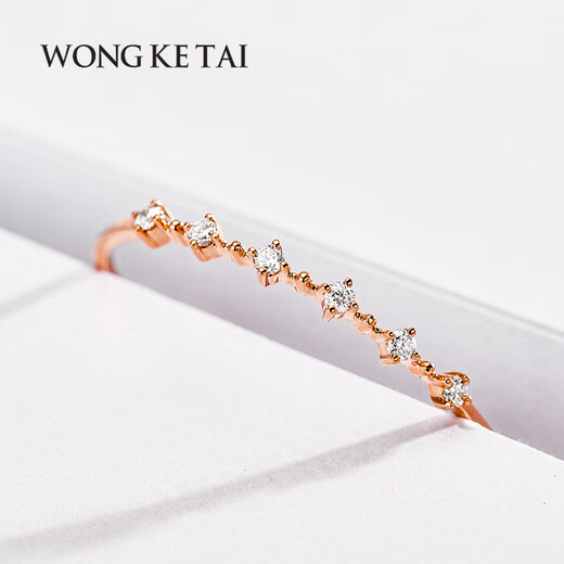 Chili diamond ring 18k gold ring rose gold diamond ring color gold ring female proposal wedding ring 18k rose gold diamond ring size 12