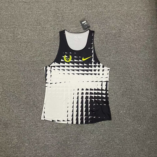 NBA KIDS-NIKE Dafajie Sports Track and Field Sports Examination Vest Competition Men's and Women's Sports Running Speed ​​Dry Breathable Ore Nike-Black and Red Spliced ​​Vest M Nike-Recommended 90-115Jin[Jin equals 0.5 kg]
