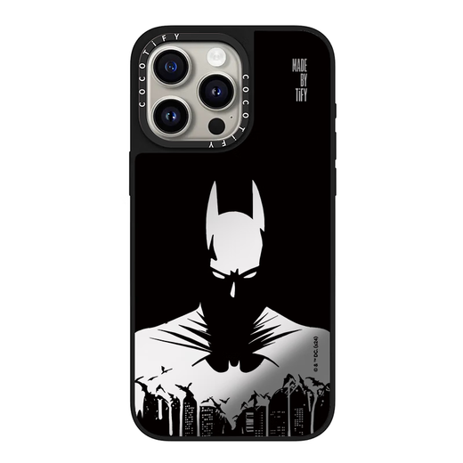 C家联名适用iPhone苹果16promax手机壳11/16plus/13蝙蝠侠人物14 CASE【CS#13789蝙蝠侠头像】正版银镜磁吸 iPhone 16 Pro Max