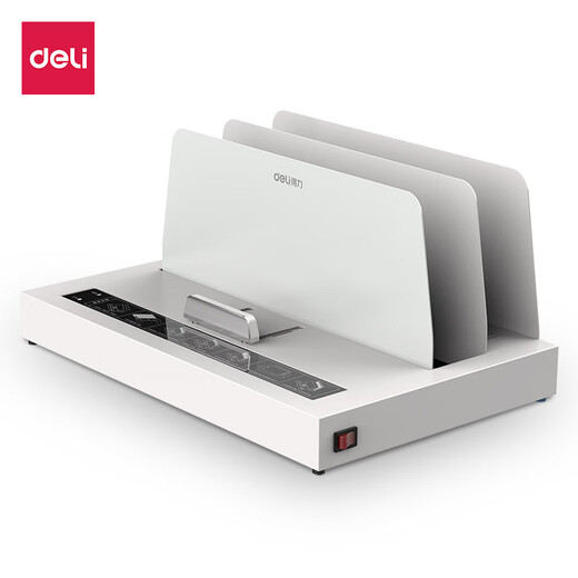 Deli Stationery Hot Melt Binder Books A4 Documents Bid Contract Voucher Envelope Wireless Glue Installation Machine 3882 [Binding 50mm]