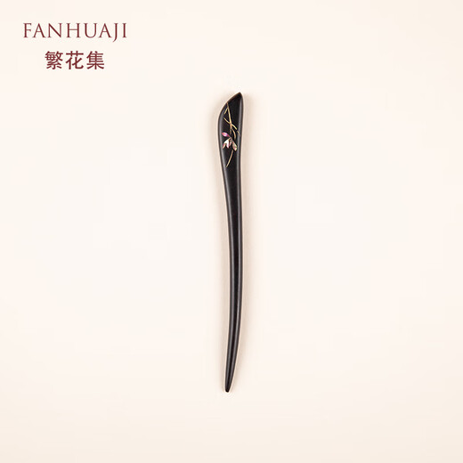 Flower Collection Ebony Hairpin Gift Box Teacher's Day Valentine's Birthday Gift Confession for Teacher Wife Girl Friend Orchid Orchid