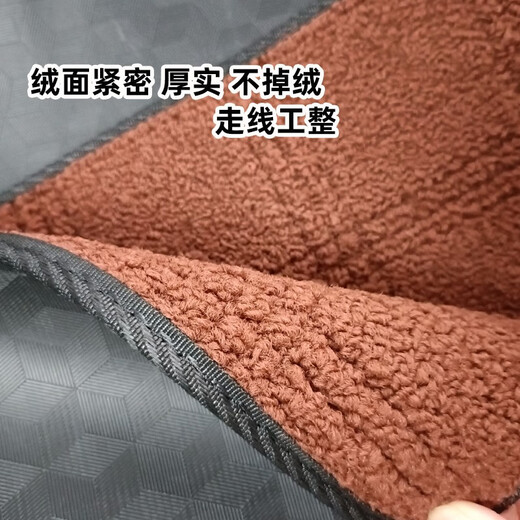 城简【中排地毯】24-25款赛那/格瑞维亚脚垫二排加厚耐磨毛毯塞纳用品 三排米兰红[加厚耐磨]12034