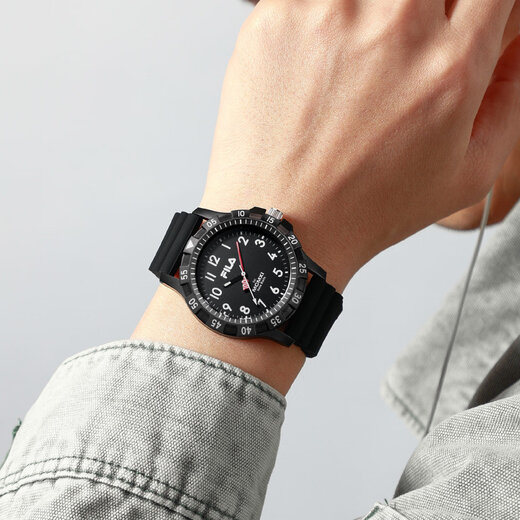 FILA New Year's gift student watch dial indicator waterproof men's and women's watch student examination watch 6673-001