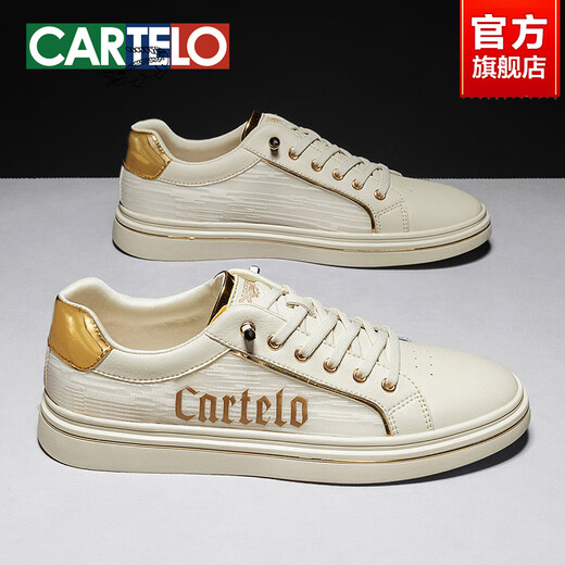 Cartelo Crocodile Chaussures en 2025 NOUVEAUX CHABEURES DE SILLE BLANCHE BLICE DE SILLE BLICE MEN'S MEN'S HOMM