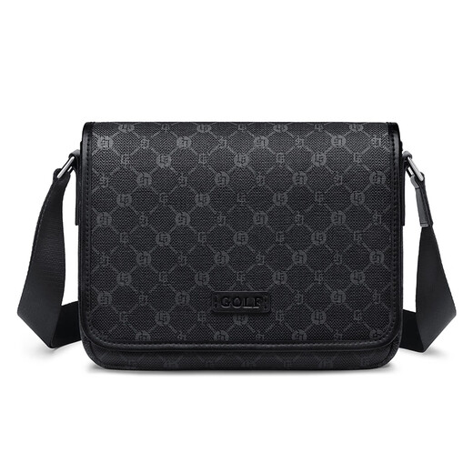 Golf (GOLF) shoulder bag men's crossbody bag men's retro printed ipad mobile phone bag water-proof business commuting small square bag