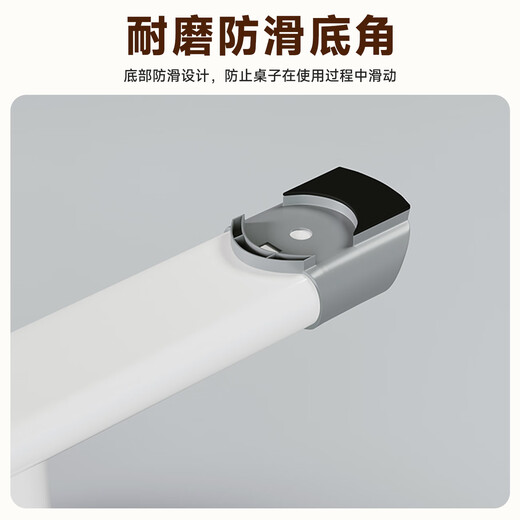 Zhaishida Computer Desk Study Table Hand-crank Lift Table Home Desktop Student Writing Desk Gaming Table DNZ-17 Upgraded Three-Work Reinforcement Simple White 100*60cm