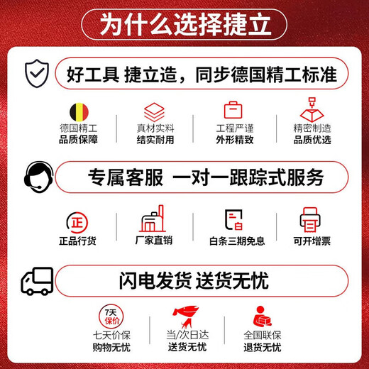 GeeLii Electric Wrench Socket Complete Set Extended Hexagonal Wind Cannon Socket Head 20-piece Set 8-32mm 81002