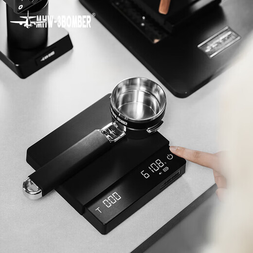 MHW-3BOMBER bomber small Rubik's cube coffee electronic scale 3.0 multi-function weighing gravity flow rate timer hand brewing Italian bar