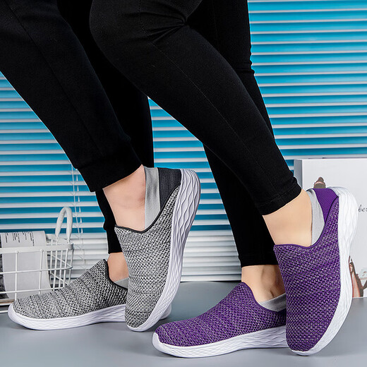 Vier Jahreszeiten alte Mannschuhe Mesh atmungsaktuelle Wanderschuhe Zwei-Wear-Ein-Pin-Ein-Stufenschuhe Eltern Schuhe Fersenbrötchen Zehen halbe Hausschuhe XE-9901 GRAY 43
