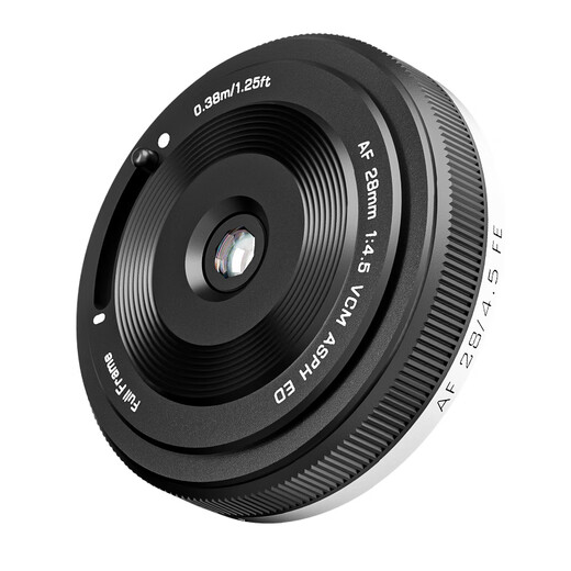 VILTROX AF 28mm F4.5 FE Sony full-frame autofocus lightweight on-hook biscuit head suitable for A7M4 A7CII ZVE1 A7CR mirrorless camera