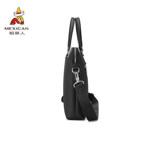 Scarecrow Men Mencotège toile Sac d'affaires décontracté sac grande capacité sac à main simple sac d'ordinateur noir noir