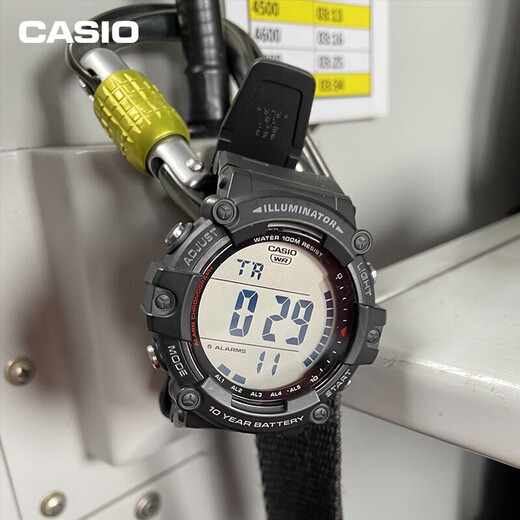CASIO fashion sports waterproof student outdoor anti-fall sports electronic watch men's watch AE-1500WHX-1AVDF black