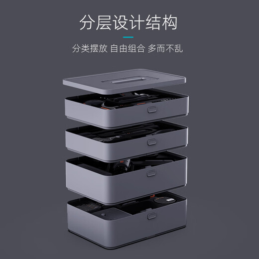 Jimmy Home Toolbox Electric Drill Multifunctional Household Set Special Repair Hardware Power Tool Combination Jimmy Box X4-ABCF