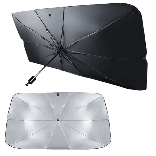 
Xushansi is suitable for car parasols, windows, sunshade, special sunscreen, front windshield panel, straight handle, large open style, thickened titanium silver 14079c