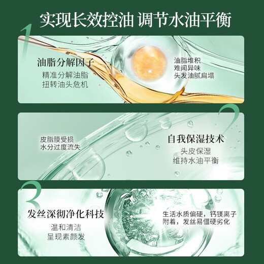 Shiseido Professional Hair Care Core Long-lasting Oil Control Restores Refreshing Hair without Makeup Fragrance Scalp Series Oil Control Shampoo 1L