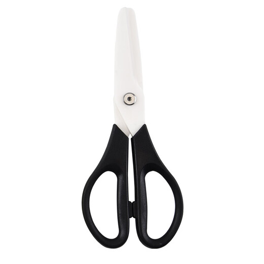 SMVP8-inch ceramic scissors, industrial large size 20cm, insulated, safe, durable, rust-free, laboratory kitchen, black 8-inch scissors, 20cm long