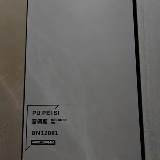 Ni Zhier personnalisé Guangdong marbre ultra-fin grain sec 600X1200 villa hôtel salon Pupus café couleur carrelage BN12083 600X1200