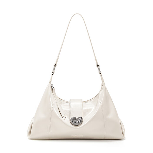 Cnoles Bag Damenbag 2025 Crossbody Conch Torch Bag High-End-Sensen-Pendler-Einschuld Achselhöhle Geburtstagsgeschenk für Freundin Beige-neues Feiertagsgeschenk für Mädchen