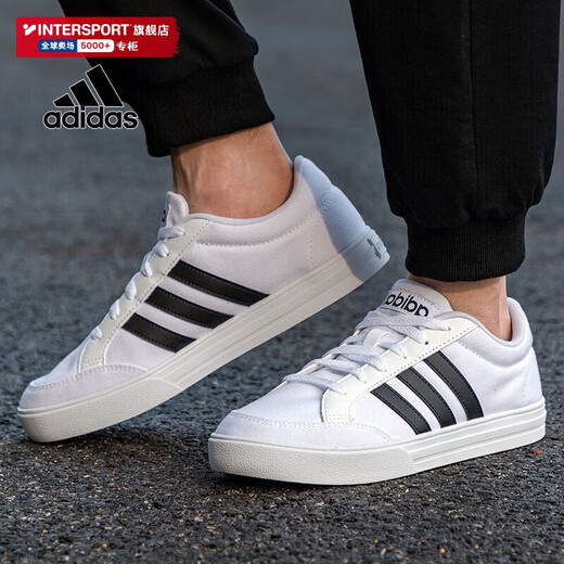 Официальный веб -сайт Adidas Официальная мужская обувь 2025 весна новая спортивная обувь с низкой топ -повседневной обуви модные белые туфли легкие AW3889/классика/лето New/Manager's Promotion 40,5 7
