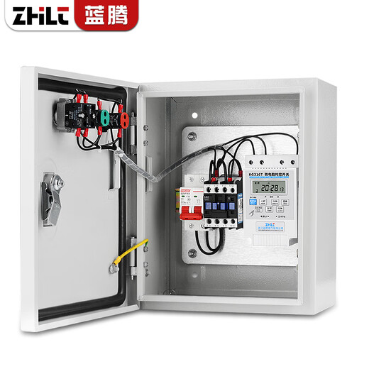 Time control switch control box 220V street light motor aerator pump fully automatic manual timer distribution box 380V timing control box 220V 17KW