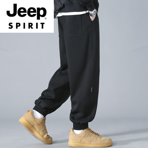 Pantalon décontracté de marque haut de gamme Jeep Spirit pour hommes 2025 Pantalon de survêtement de grande taille printemps
