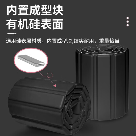 Taibin (TAIBIN) weight-bearing bracelet invisible fitness sports leggings sandbag arm wrist binding hand gravity anklet arm running weight gain classic black single 1000g a pair of two