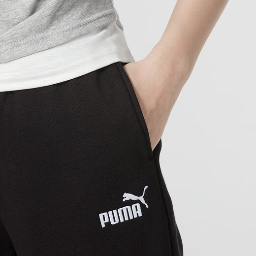 彪马（PUMA）女装加绒运动套装25冬新款经典保暖卫衣套头衫收口长裤两件套 休闲两件套 S