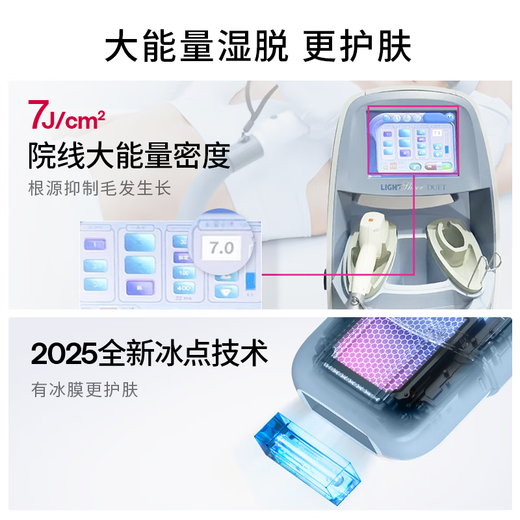 Ulike ME wet hair removal without price increase, sapphire freezing point hair removal device, 15% national subsidy, shaver for girls’ private parts, college students’ gifts for their girlfriends, wet and dry model ME Elf Blue