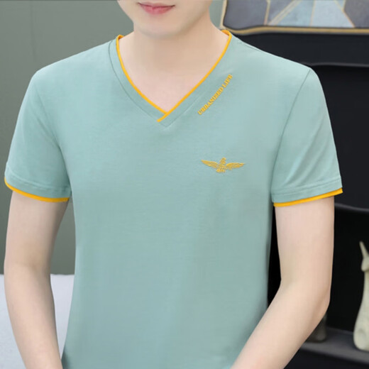 Camiseta de manga corta de los hombres clásicos del automóvil
