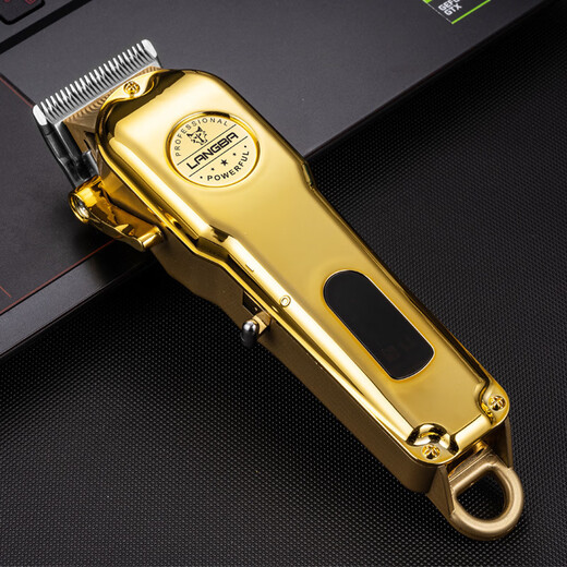 Pet clipper, professional shaver, high-power electric hair clipper for dog hair clippers, dog hair clipper for large dogs, pet shop special, silver, high-power, no hair jam