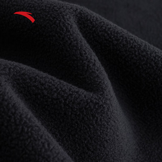 ANTA (ANTA) Kyrie Irving Series丨American loose drape sports trousers for men and women plus velvet wide-leg casual pants basic black-2M (girls are recommended to choose one size smaller)