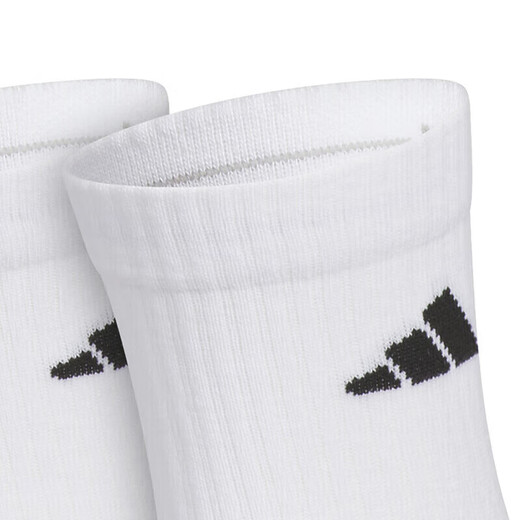 
Adidas sports socks men's socks women's socks casual socks three pairs running training mid-tube socks JC9273 JC9273 white XS