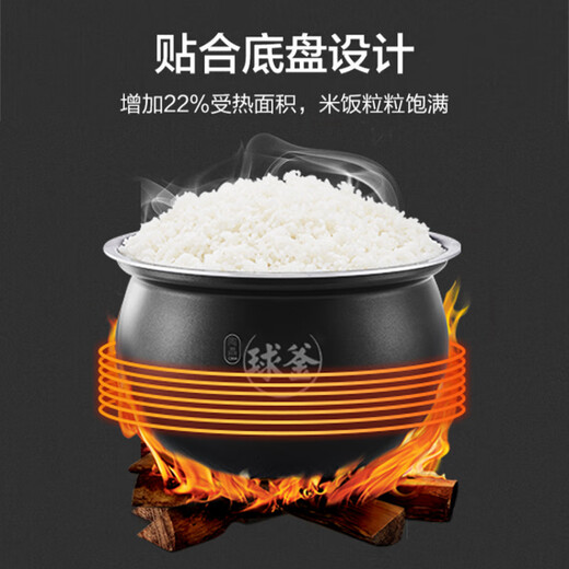 SUPOR 3 liter large capacity household electric pressure cooker electric pressure cooker rice cooker rice cooker for 2-3 people Intelligent multi-functional double bile ball kettle SY-30FC8058QS