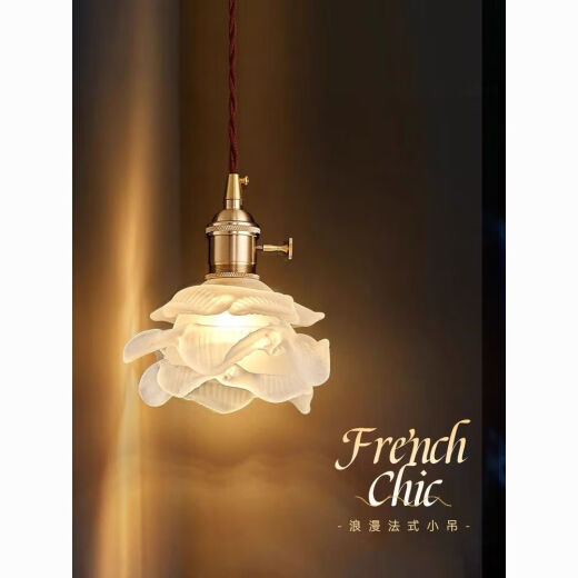 Brandage d'or Shang Bedroom Bedside Chandelier Bed and Breakfast Ins Internet Célébrité Luxury Flore française American rétro Rétro Retro Retro Retro Crane DZ6189 TOUT MODÈLE DE COPIER / RECHARGÉE * Pas de câblage