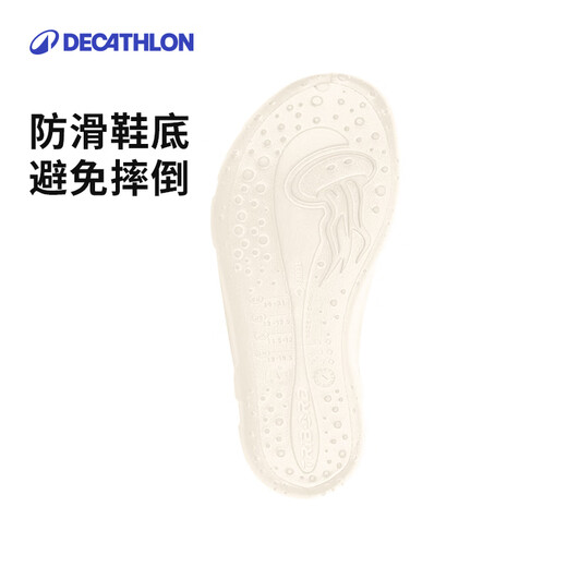 Decathlon Girls Sandals Children's Sandals Boys Baby Sandals Children's Croc Shoes Wading Soft and Safe SBT Blue Cartoon Style 32-33 Sizes