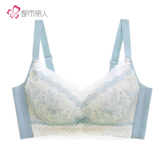 Urban Beauty Unterwäsche Frauen dünne und große Brüste sehen klein und dünn, sexy, atmungsaktiv und bequemer Spitzen -Frauen -BH BH 2B32X5 aus