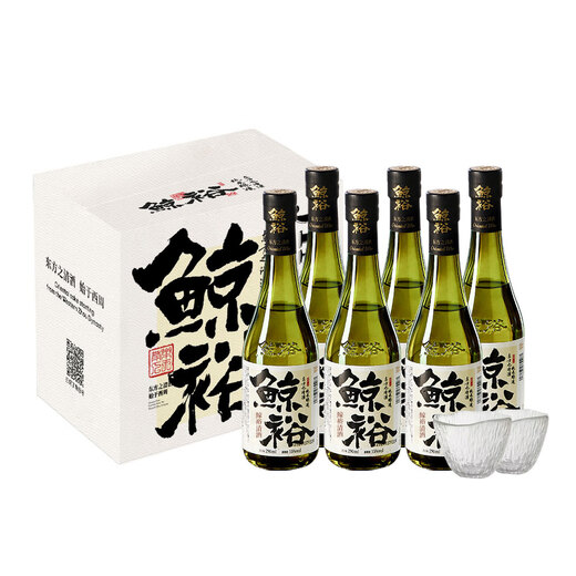 鲸裕 WHALE RICH 清酒 290ml*6瓶 整箱装 口粮酒 中国清酒 