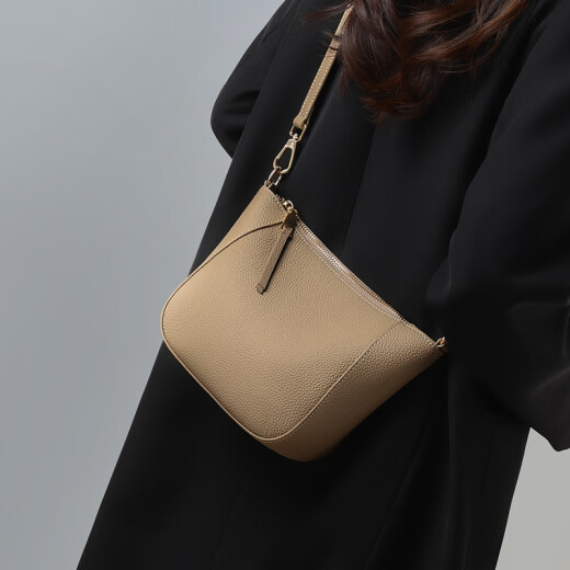 Viney Cowhide Crossbodybody Sac Bag Femme Bran