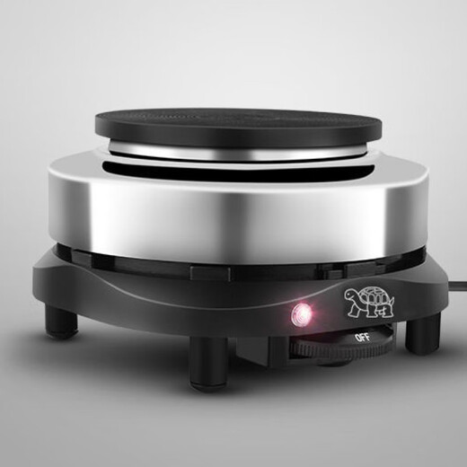 Qinkai 800W electric stove household small induction cooker tea maker coffee moka pot heating stove mini insulation stove electric ceramic stove 500W electric stove (suitable for containers) 500ml