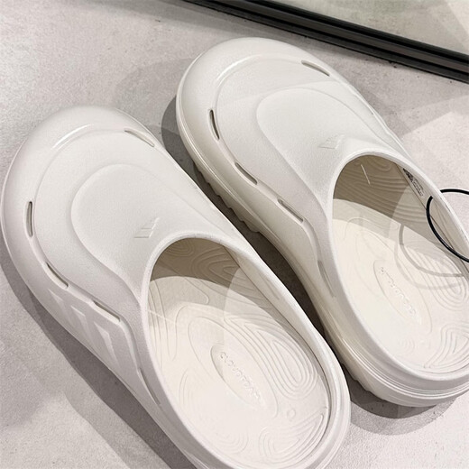 ADIDAS OZWAVE CLOG ozeave CLOG versatile comfortable anti-wear and non-slip slippers for men and women JR9272 Han Yubai 40.5 (250mm)