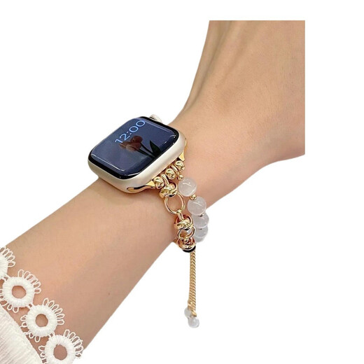 Маленький аромат Cat Eye Crystal Braslet Braflet, подходящий для AppleWatch Apple Watch Iwatch1098 Generation 76Se Gold 38/40/41