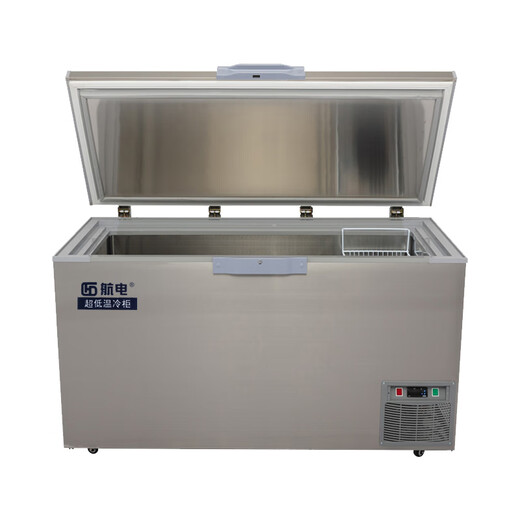 Avionics ultra-low temperature freezer-60 tuna and seafood special freezer 40 commercial large-capacity cell-grade freezer minus 80 degrees laboratory cryogenic quick-freezing refrigerator 350 liter stainless steel model (-65) mainstream choice
