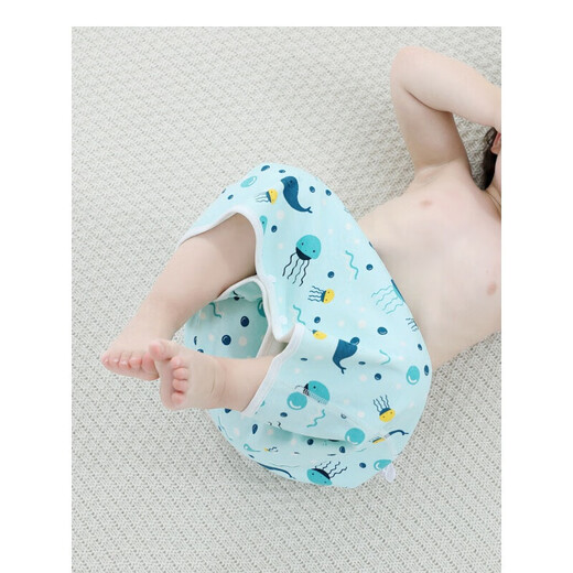 Wusuo bébé couches jupe pantalon lit mouiller artefact bébé fuite étanche à grande taille grande taille de couches lavables pavé à couches à couches hautes à la taille haute jupe mourre m (0-4 ans)
